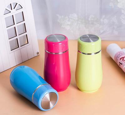 内外304不锈钢制品保温杯 定制卡通创意礼品水杯，打造专属情侣杯